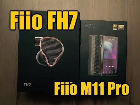 Видео: Распаковка наушников Fiio FH7 и Плеера Fiio M11 Pro