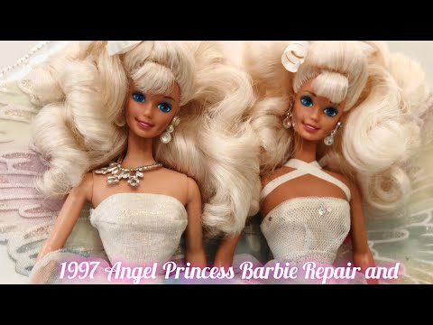 Видео: Спасаем двух ангельских принцесс  Saving 1997 Angel Princess Barbies