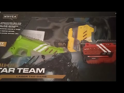 Видео: Обзор Laser Tag STAR TEAM