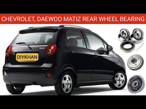 Видео: Замена заднего ступичного подшипника на Chevrolet Daewoo Matiz. Как заменить ступичный подшипник ...
