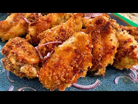 Видео: Нереально Вкусные Крылышки с Секретом. Кто пробовал, просят Рецепт. Самые вкусные куриные крылышки!