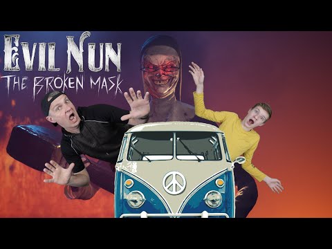Видео: СБЕЖАЛИ НА ФУРГОНЕ ОТ МОНАХИНИ! СРАЗУ 2 КОНЦОВКИ EVIL NUN THE BROKEN MASK прохождение