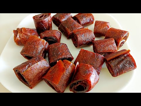 Видео: Сливовая Пастила без сахара! Рецепт Русской пастилы из сливы.