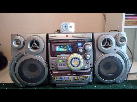 Видео: Музыкальный центр samsung MAX KDZ110