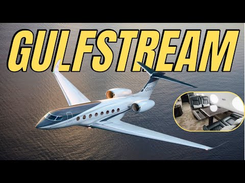 Видео: Внутри Gulfstream G800 стоимостью 72 000 000 долларов