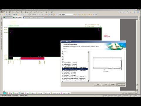 Видео: Altium Designer. Шаблоны печатной платы.