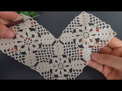 Видео: Простое вязание крючком бежевого круга | Пошаговое руководство для начинающих