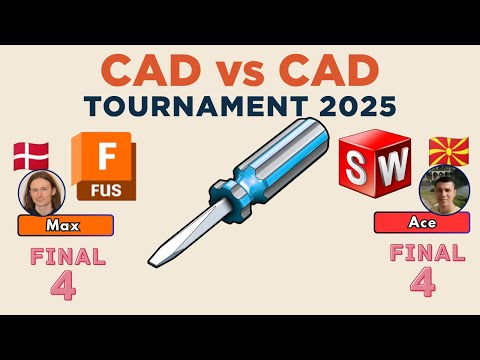 Видео: Турнир CAD против CAD — ПОЛУФИНАЛ 2025 ГОДА!! — FUSION против SOLIDWORKS — Листовой металл!