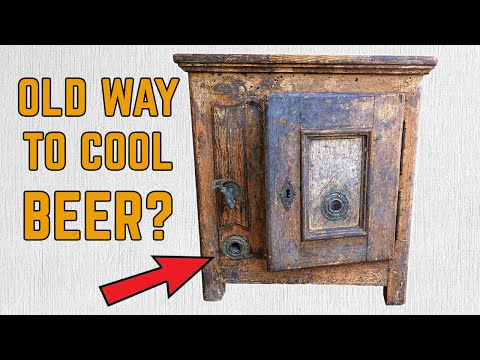 Видео: Реставрация Старинного Холодильника - Немецкий ящик для льда 1894 года выпуска