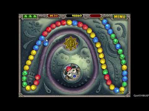 Видео: Прохождение игры Zuma Deluxe (Полная версия) [HD720px60]