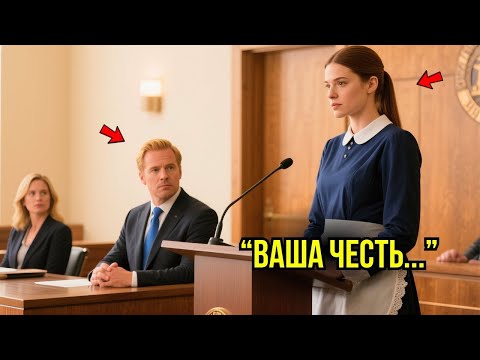 Видео: 😲 «Во Время Суда Миллиардер Остался Один — Пока Домработница Не Встала И Не Сказала Правду»