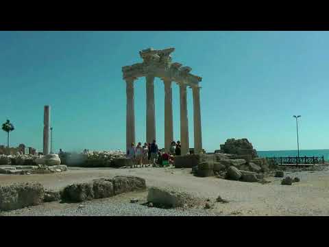 Видео: В античный Сиде за 2 $. Самостоятельно. Turkey.