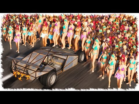 Видео: 100 АДАМДЫ РАМПА КӨЛІГІМЕН ҚАҚСА НЕ БОЛАДЫ? (GTA V)