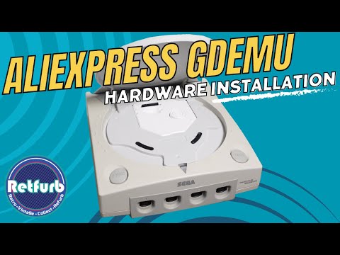 Видео: Установка Sega Dreamcast AliExpress GDEMU — Инструкция — Retfurb Vintage Gaming