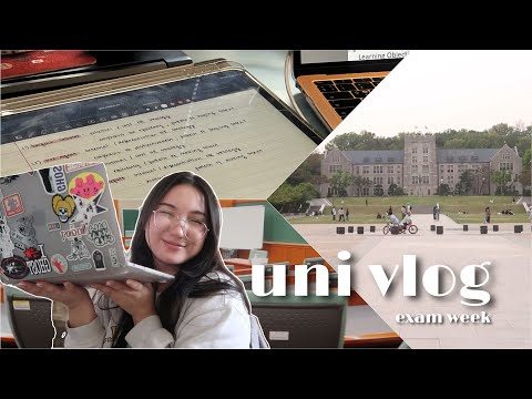 Видео: 📚 UNI VLOG: НЕДЕЛЯ ЭКЗАМЕНОВ, KOREA UNIVERSITY, STUDY TIPS