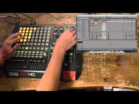 Видео: AKAI APC40 и Ableton Live. Подробный обзор.