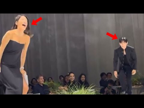 Видео: Минуту назад! Забавные выходки Тэхёна на сцене рассмешили десятки артистов