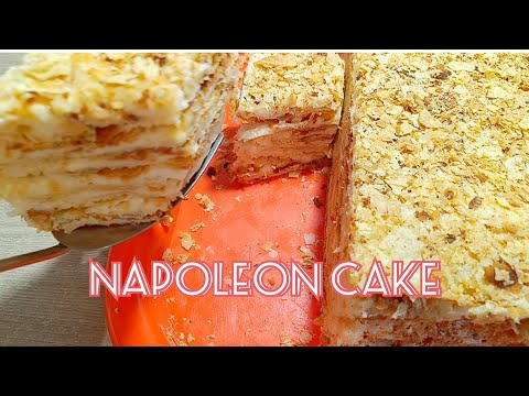 Видео: How to make "Napoleon" cake | Как приготовить торт "Наполеон" | 拿破仑蛋糕