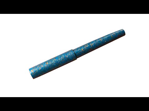 Видео: Обзор перьевой ручки Wancher Sekai Saihi Urushi Ao-age