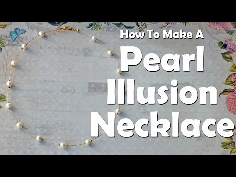 Видео: Как сделать жемчужное ожерелье-иллюзию