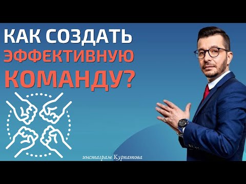 Видео: Как создать эффективную команду? | Андрей Курпатов | Мозг и Бизнес