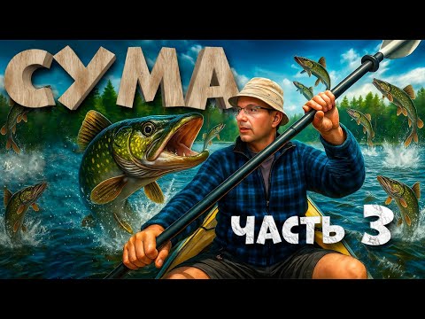 Видео: Скрытая от людей Карелия! Сплав по реке Сума 3