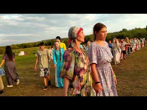 Видео: Родовой хоровод на фестивале Уральский хоровод - 2023
