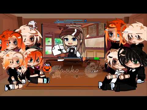 Видео: X2 || Реакция семей Веснински и Миньярд + Кевин на гачу страшилку || Хэллуиеское видео ||Чит.Опис