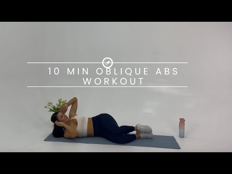 Видео: 10 min oblique abs / 10 хв для косих м'язів пресу