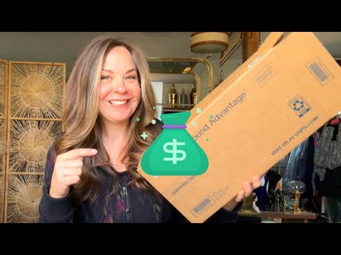 Видео: Реселлер Poshmark отправляет мне более 600 долларов в рамках продаж плюс коробки Ground Advantage...