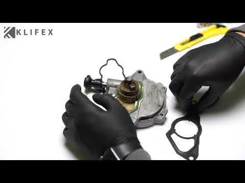 Видео: Ремонт вакуумного насоса Mercedes Benz 1.8 M271 2712300965. Установка ремкомплекта.