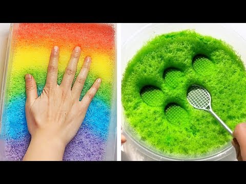 Видео: Удовлетворяющий сборник слизи ASMR | Расслабляющее видео слизи # 324