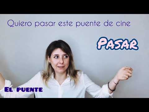 Видео: Испанский глагол PASAR. ¡No pasarán!