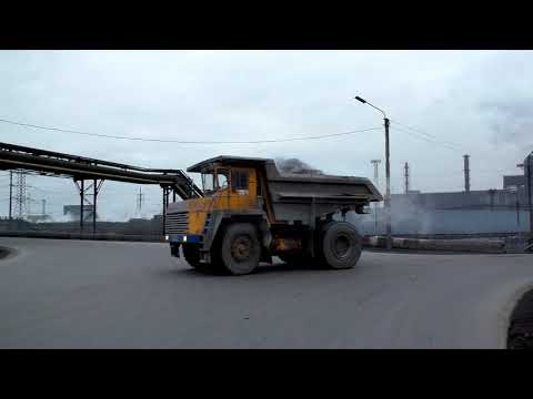 Видео: Череповецкий металлургический комбинат. Заблудился на территории.