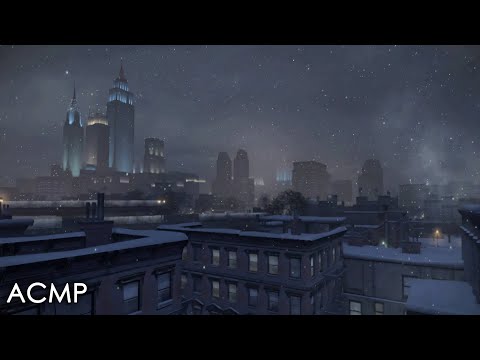 Видео: асмр Mafia II | гуляем по зимнему нью-йорку,  болтаем про новый год💤❄️