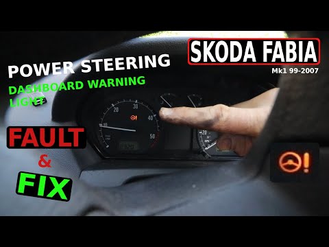 Видео: Неисправность гидроусилителя руля SKODA FABIA Mk1 99-07 и ее устранение