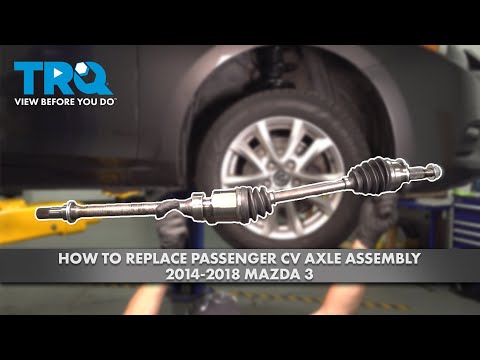 Видео: Как заменить узел привода карданного вала пассажира Mazda 3 2014-2018 годов