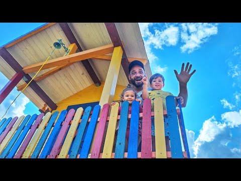 Видео: Завършихме детската къщичка! 🏡🔔 + Денят на пожарникаря в Ловеч 🚒