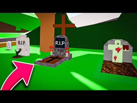 Видео: ВСЮ НОЧЬ НА КЛАДБИЩЕ в Брукхейвен РП Роблокс! Он за мной СЛЕДИТ в Brookhaven RP Roblox