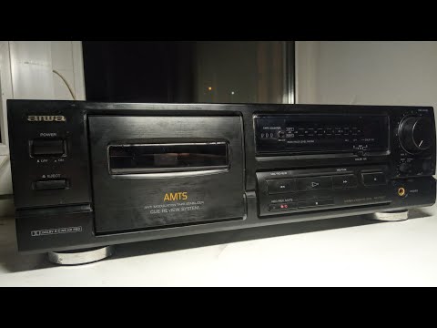 Видео: Кассетная дека Aiwa_Ad-f450, или моя пишущая машинка.