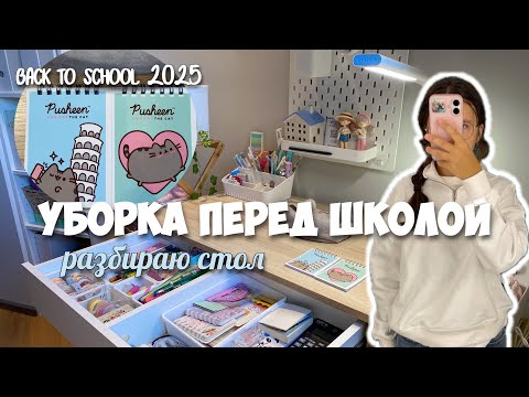 Видео: Back to school 2025 - уборка к школе, разбираю канцелярию и рабочий стол