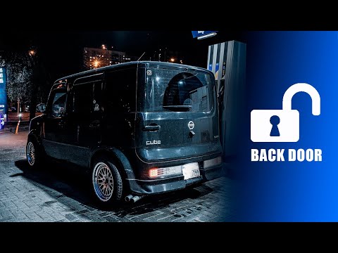 Видео: Открыть дверь и починить замок - Nissan CUBE z11