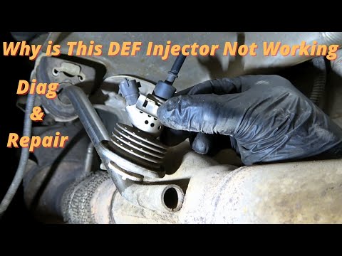 Видео: Mercedes Sprinter: коды DTC P2047 и P2049. Электрическая неисправность дозирующего клапана ADBLUE...