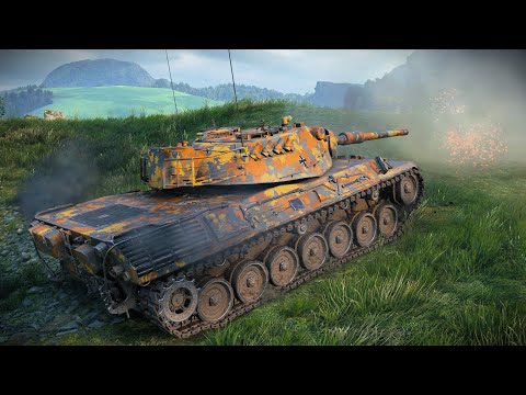 Видео: Leopard 1: Быстрые Каратели - Мир Танков