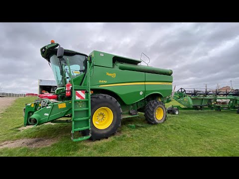 Видео: John Deere s670 2013 хороший