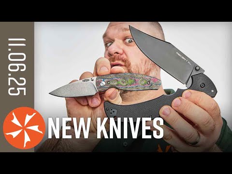 Видео: Размер имеет значение, пока не потеряет актуальность — Новые ножи 6 ноября 2025 г. в KnifeCenter