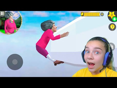 Видео: МИСС ТИ УЛЕТЕЛА на САМОЛЁТЕ Злая Учительница Scary Teacher 3D