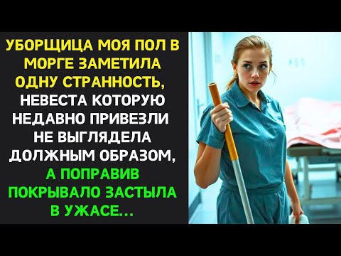Видео: САНИТАРКА МОРГА ЗАМЕТИЛА, ЧТО НЕВЕСТА СЛИШКОМ РУМЯНА, И ЗАСТЫЛА В УЖАСЕ, КОСНУВШИСЬ ЕЁ РУКИ