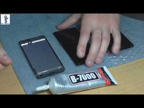 Видео: Как и чем вклеить сенсор\модуль на смартфоне