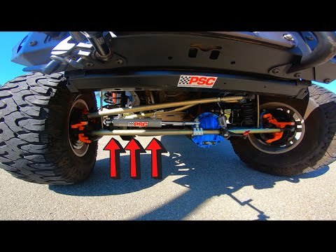 Видео: Максимальная модернизация рулевого управления Jeep PSC с гидроусилителем. ПОЛНАЯ установка и тест...